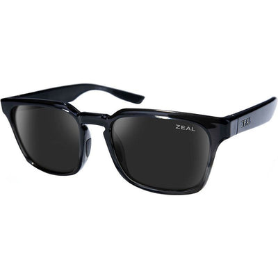Whittier, Transparent Dark Grey/Dark Grey Polarised Lenses