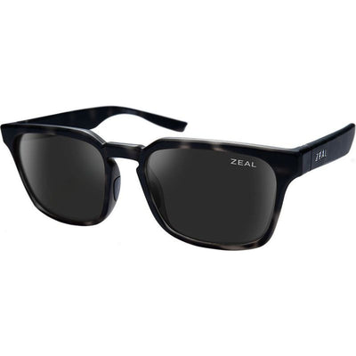 Whittier, Transparent Grey Havana/Dark Grey Polarised Lenses