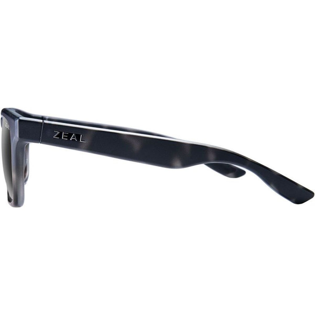 Whittier, Transparent Grey Havana/Dark Grey Polarised Lenses