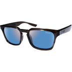 Whittier, Transparent Light Brown/Horizon Blue Mirror Polarised Lenses