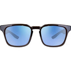 Whittier, Transparent Light Brown/Horizon Blue Mirror Polarised Lenses