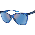 Willow, Matte Navy Tortoise/Horizon Blue Mirror Polarised Lenses