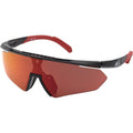 SP0027, Matte Black/Red Mirror Lenses