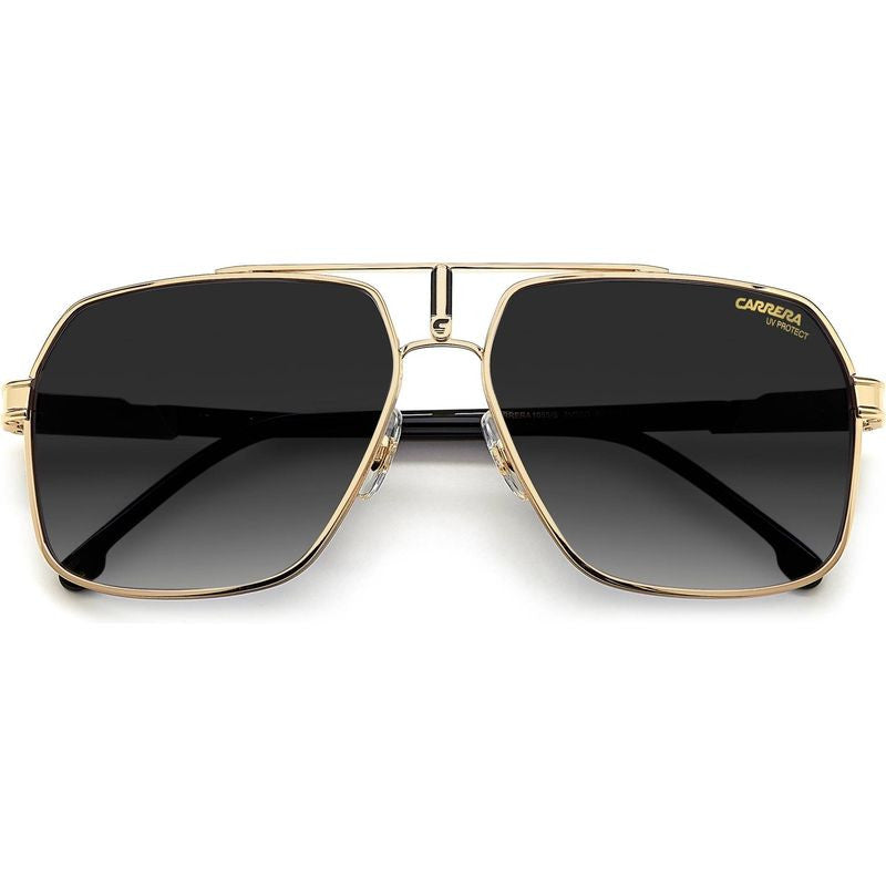 1055/S, Black and Gold/Dark Grey Gradient Lenses