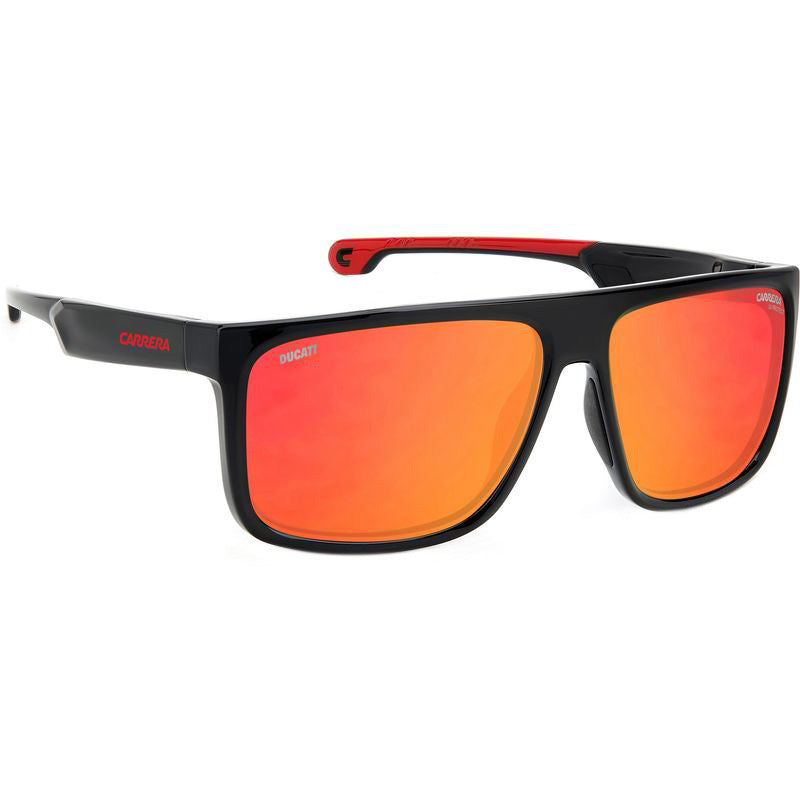 Carduc 011/S, Black Red/Red Mirror Lenses