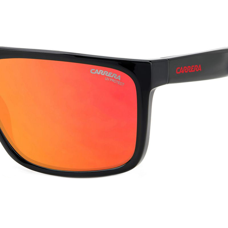Carduc 011/S, Black Red/Red Mirror Lenses