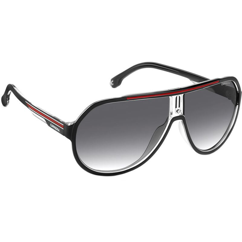 1057/S, Black Red/Dark Grey Gradient Lenses