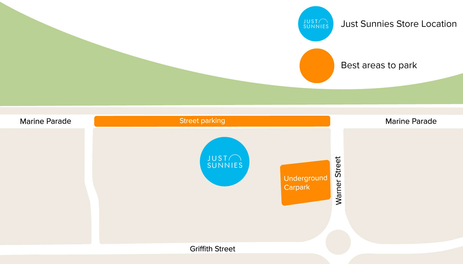 coolangatta store map