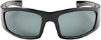 Coyote +, Gloss Black/Carbon Glass Polarised Lenses