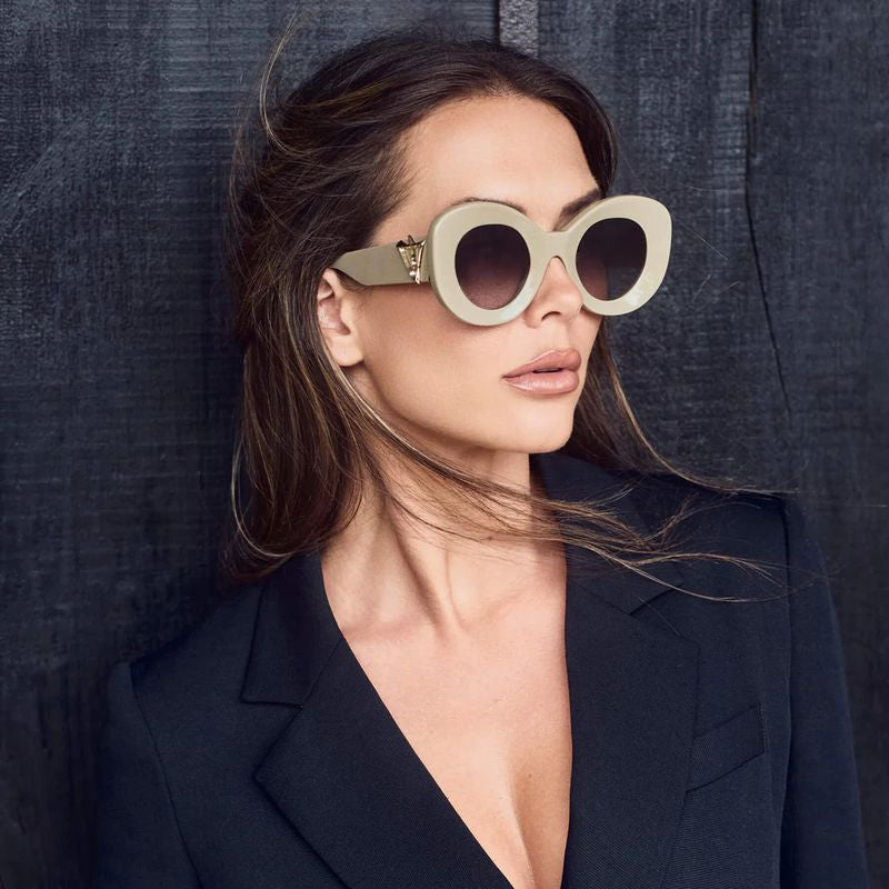 Hollywood, Slate with Gold Metal/Black Gradient Lenses