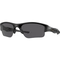 Flak Jacket XLJ, Matte Black/Grey Polarised Lenses