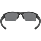 Flak Jacket XLJ, Matte Black/Grey Polarised Lenses