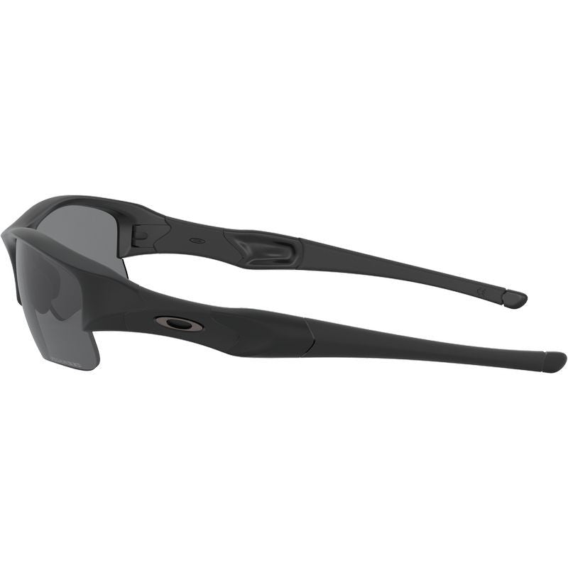Flak Jacket XLJ, Matte Black/Grey Polarised Lenses