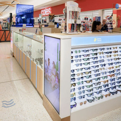 Just Sunnies store display