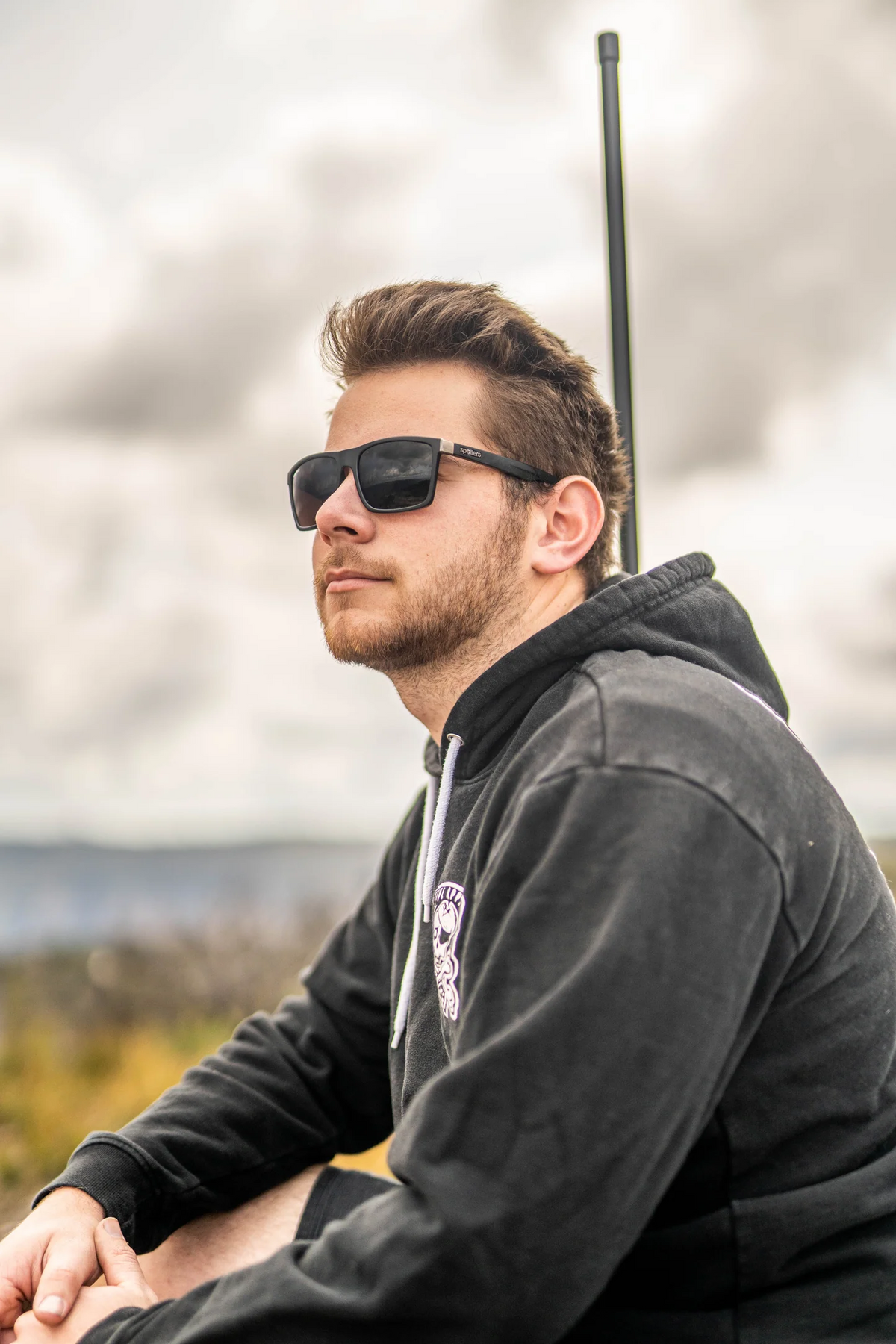 Man wearing Spotters sunglasses