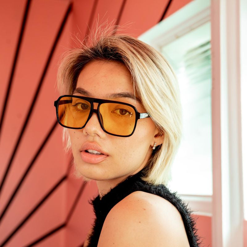 The Duke, Chocolate/Yellow Lenses