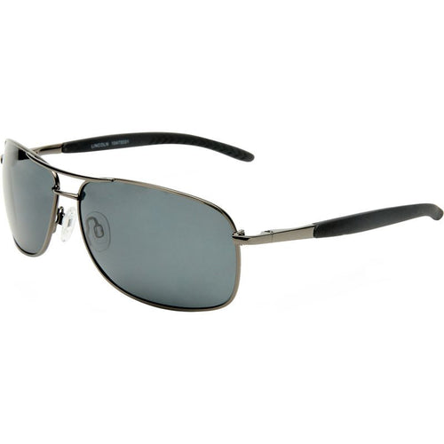 Lincoln, Gunmetal/Smoke Polarised Lenses